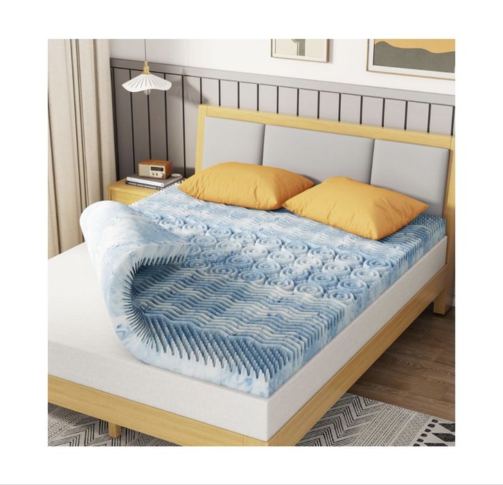 Nakładka na materac Topper Memory foam 5 stref 140x200x5cm