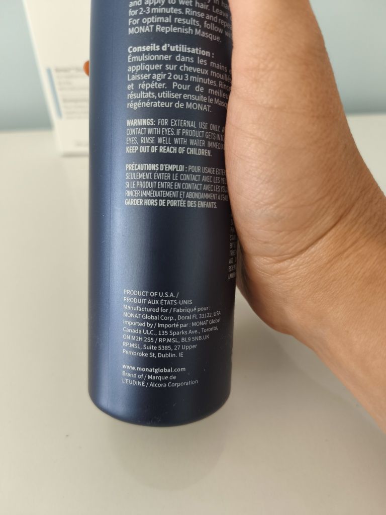 Nowy szampon do włosów Monat Renew 237 ml with Rejuveniqe