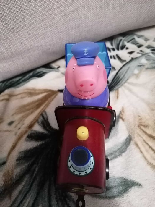 Świnka Peppa ciuchcia tata świnka oryginalna