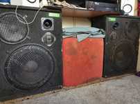 Colunas passivas 18" 3 vias + amplificador The tt Amp e 400