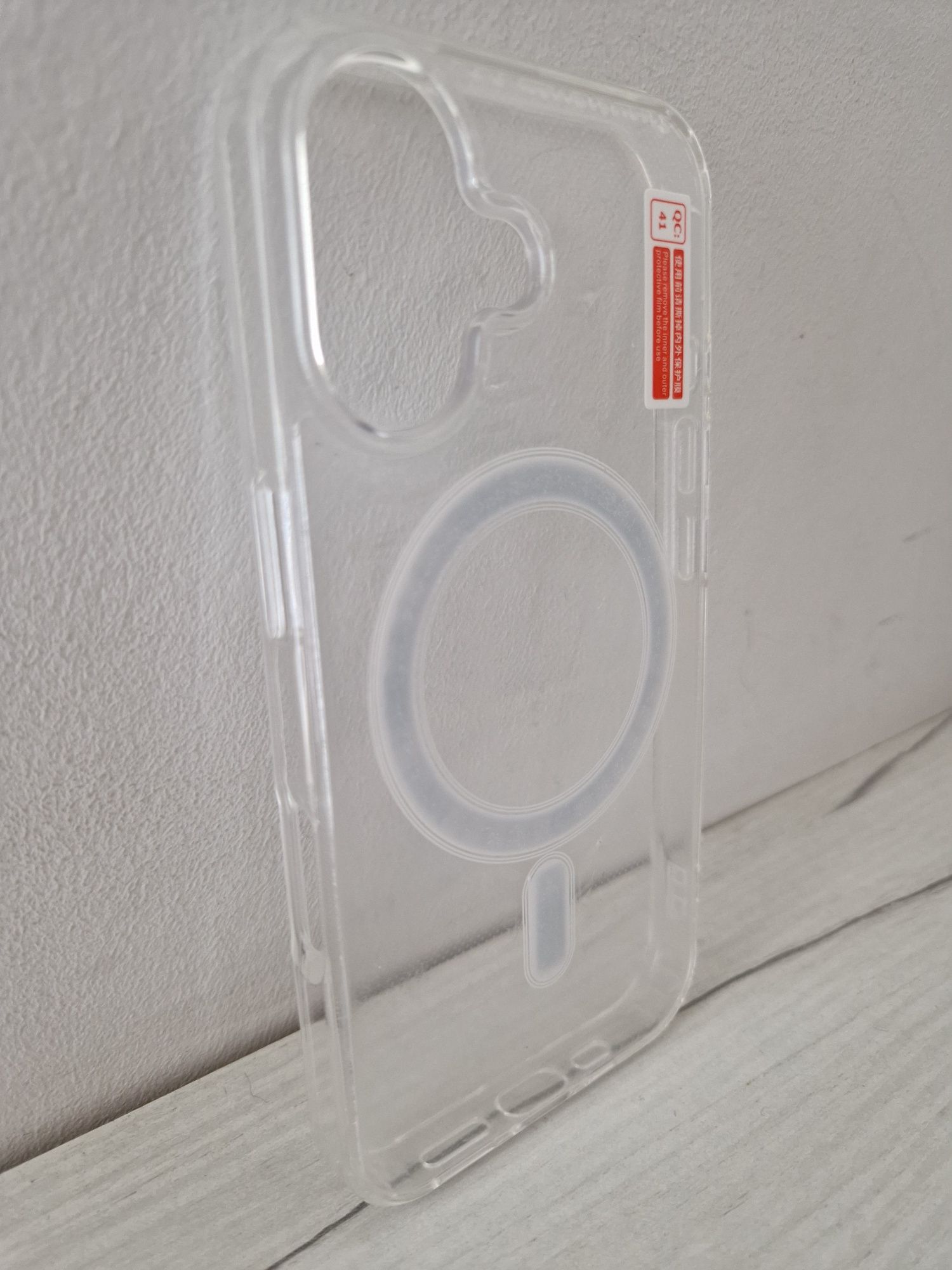 Acrylic Magsafe Case do Iphone 16 Plus przezroczysty