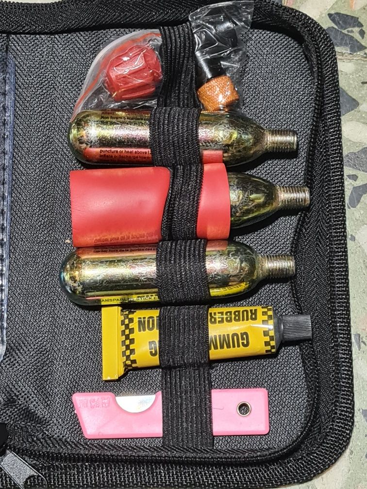 Kit reparação furos tubless
