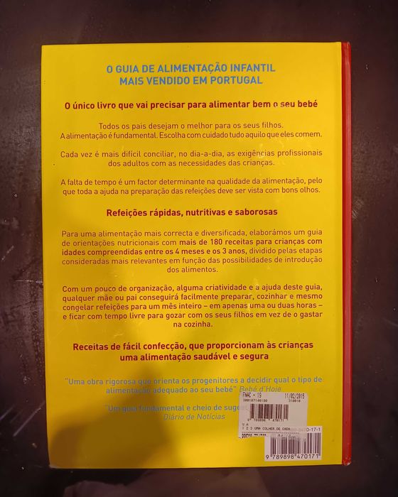 Livro 1,2,3 Uma Colher de Cada Vez