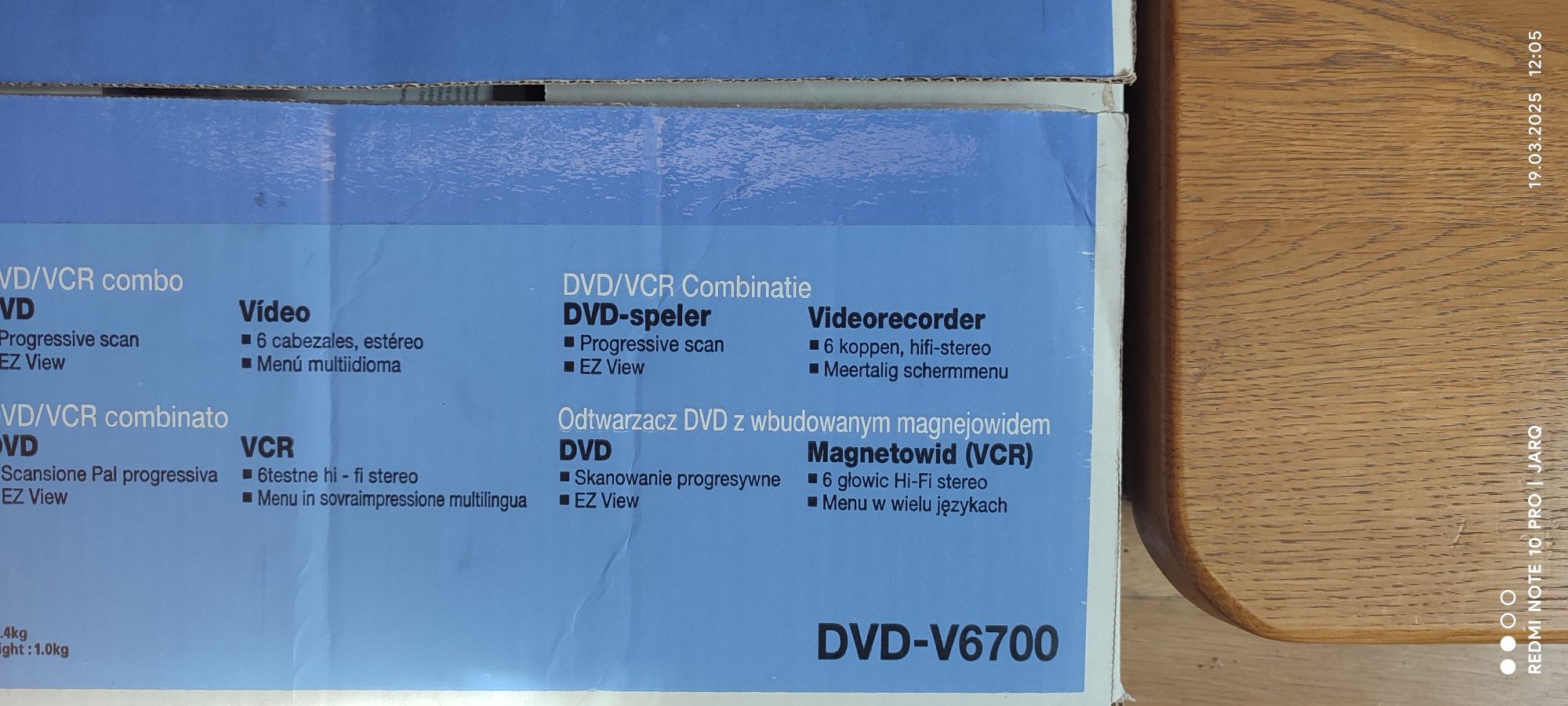 Nowy dvd v 6700 Samsung combo