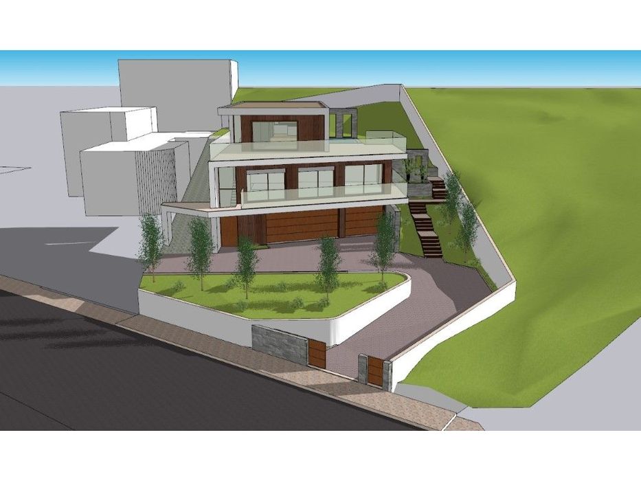 Terreno com vista mar e projetos aprovados para moradia