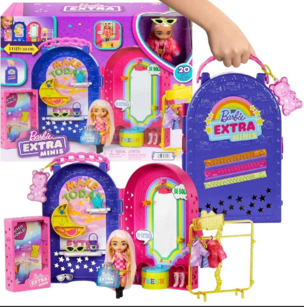 Barbie® Extra Minis Lalka i butik dla lalek ZESTAW okazja! NOWY!