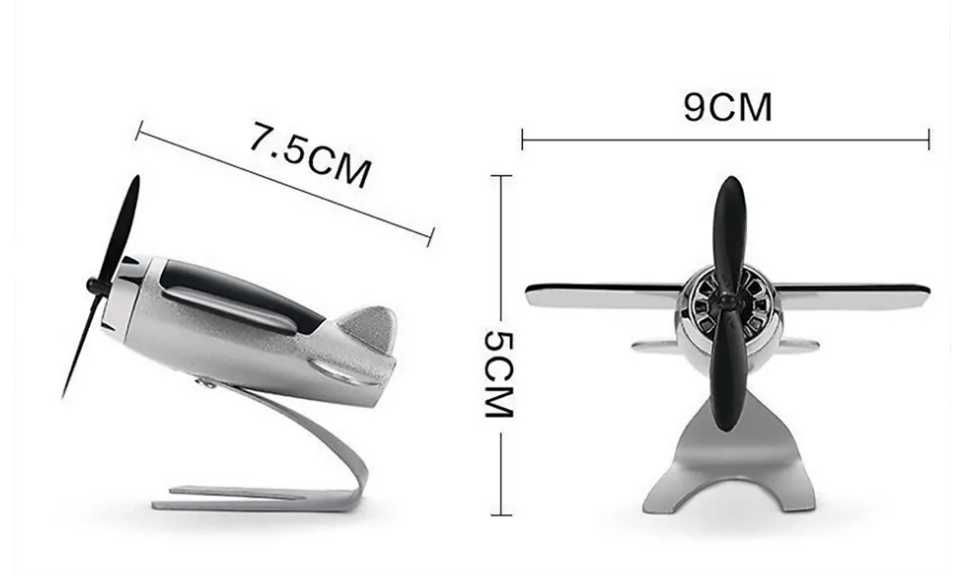 Сувенир модель самолета анимация в машину. Solar Airplane