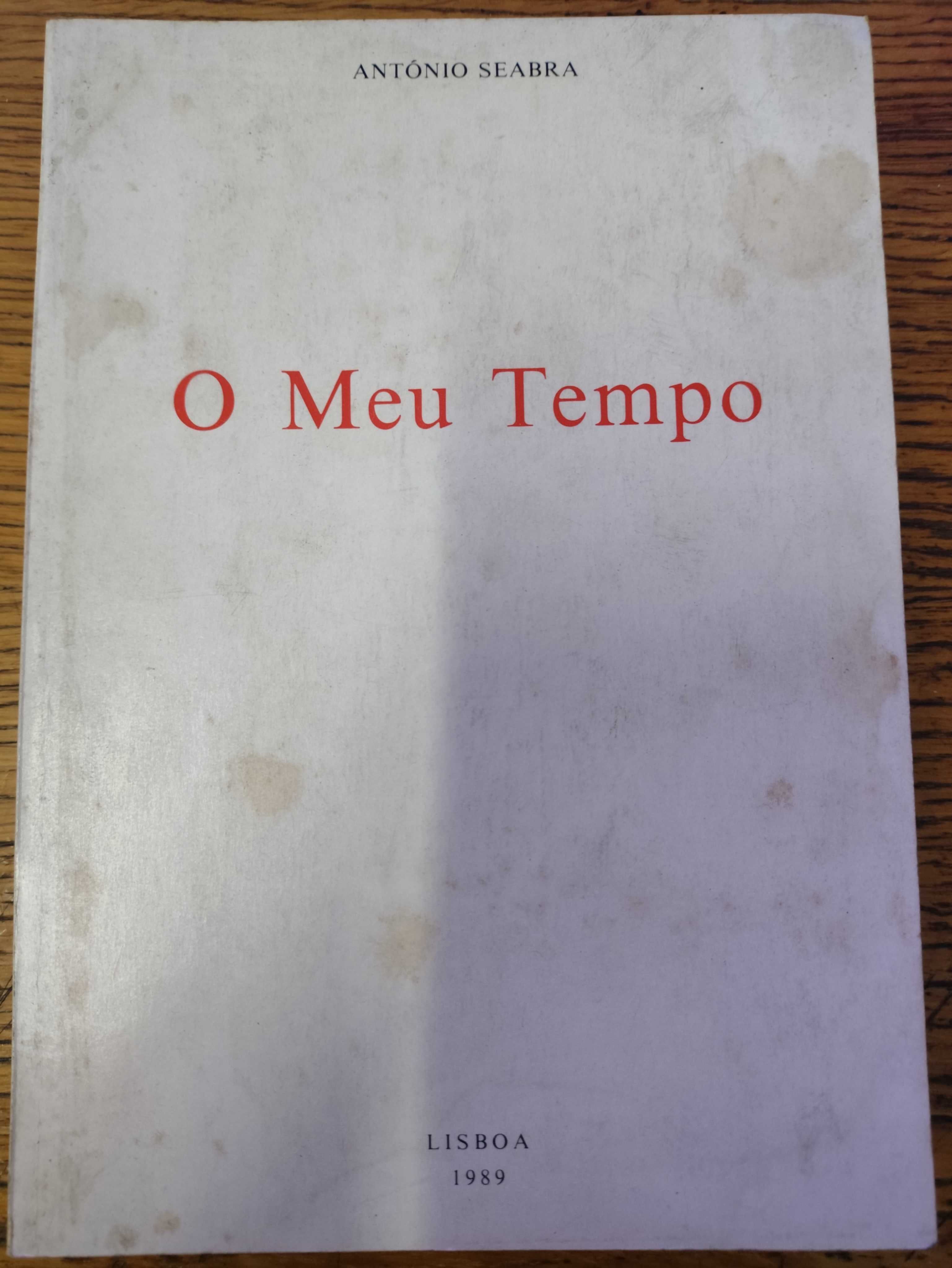 Livro O meu tempo de António Seabra