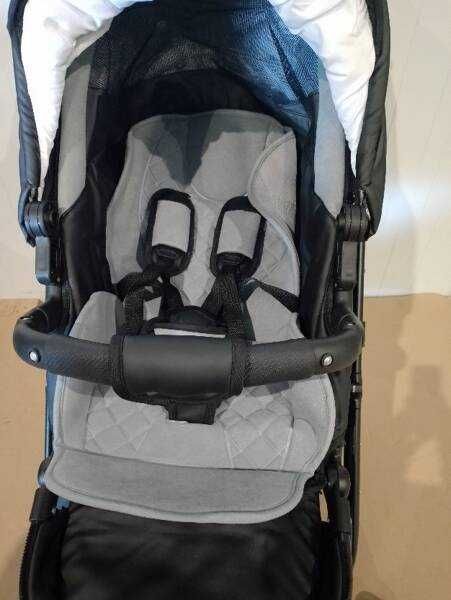 [OUTLET] Coto Baby Quara Wózek Głęboko-Spacerowy 2w1 50 Black Gold Eco