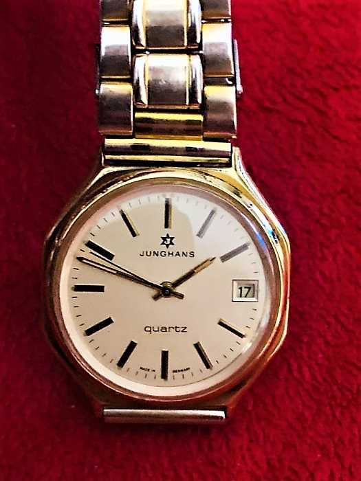 Luksusowy! zegarek "Junghans Quarc 7 Jewels" z 1970-75 roku Klasyk!