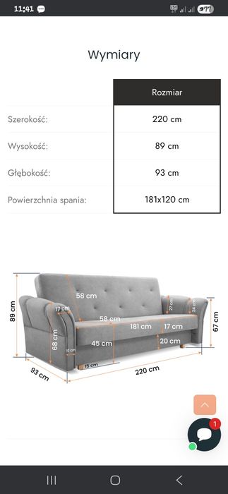 Łóżko 2 osobowe z pojemnikiem na posciel