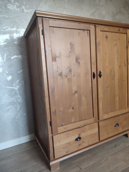 IKEA szafka TV Hamnes drewno