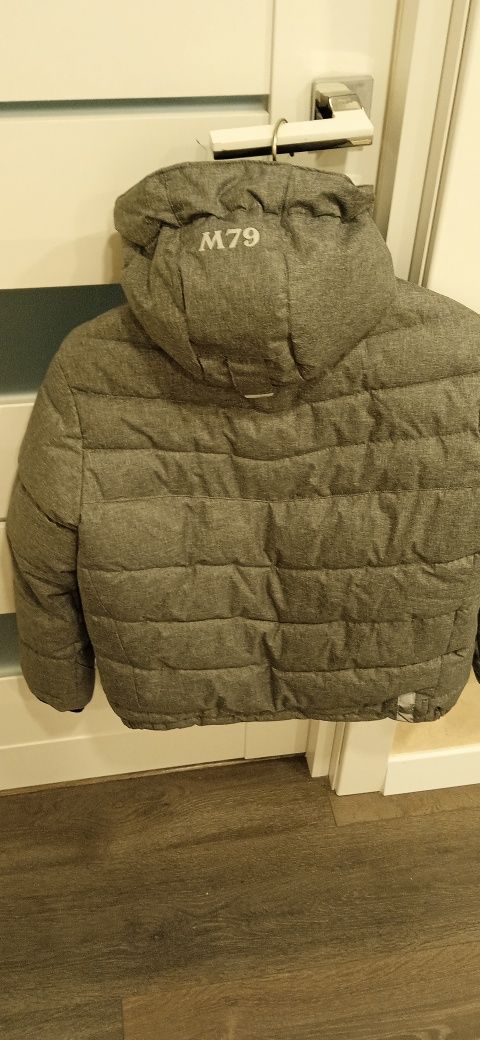Куртка зимняя для мальчика теплая рост 140