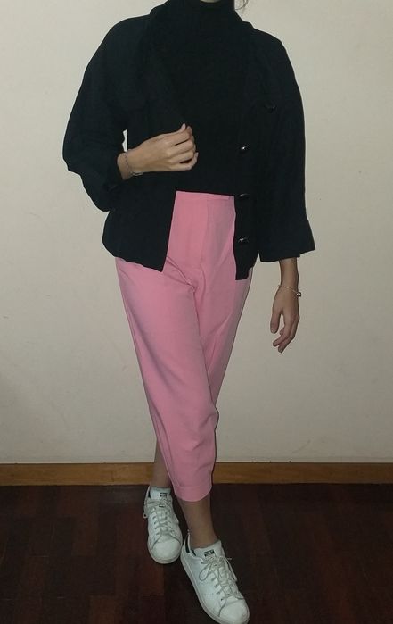 Calças Rosa da Zara