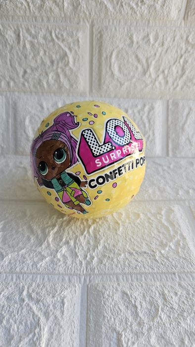 lol 3 Confetti pop, оригинал ЛОЛ. Лол шар