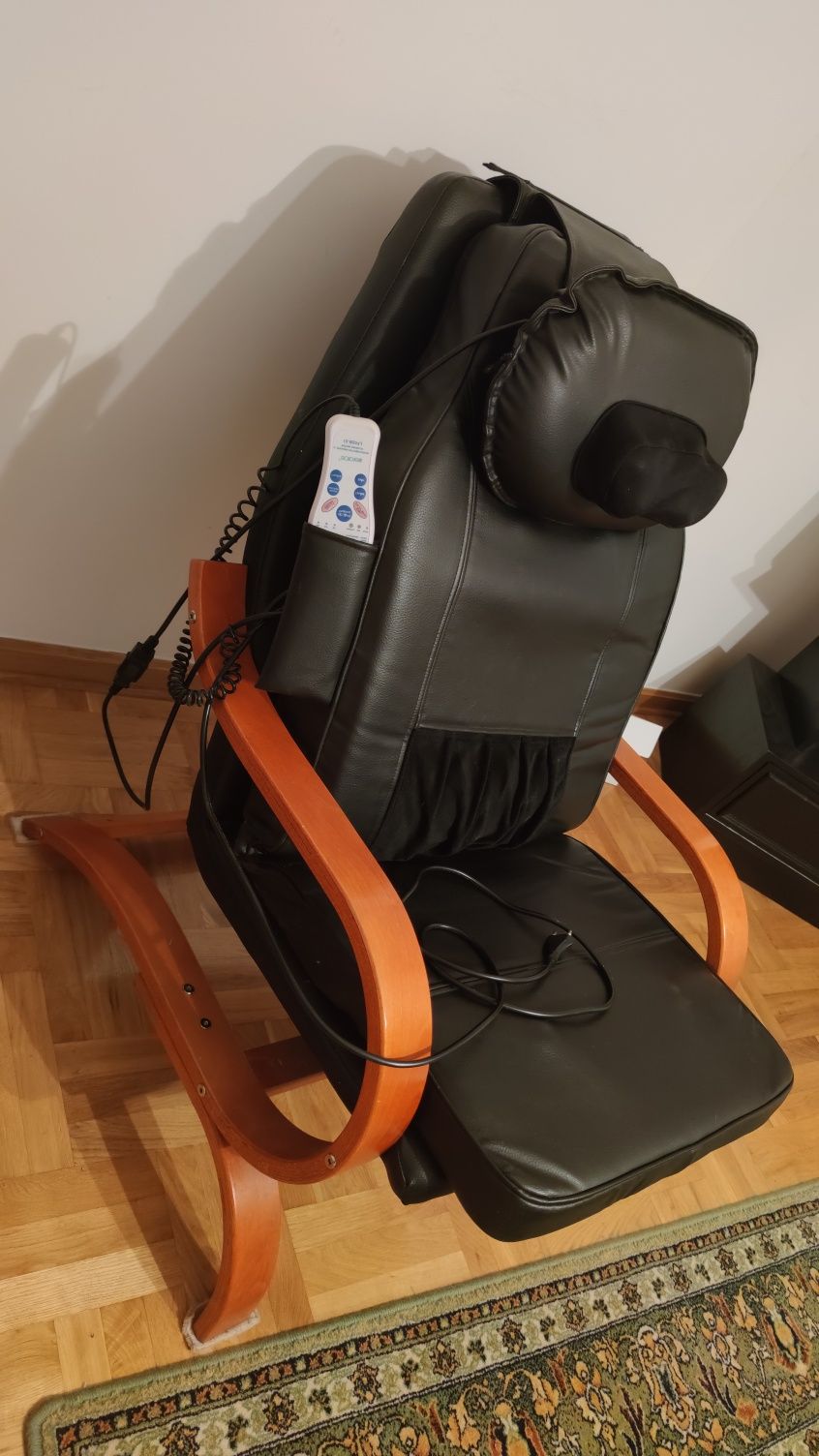Fotel skórzany do masażu
