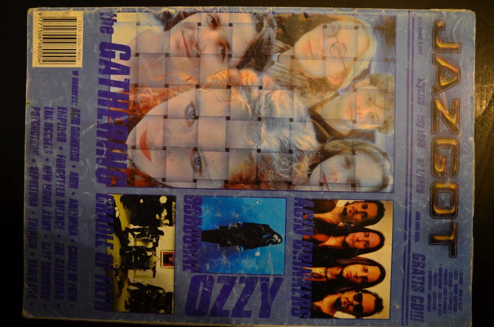 Archiwalny magazyn muzyczny JAZGOT nr 1/1999.