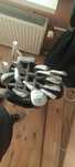 Kije golfowe + torba ÷ wózek + piłeczki