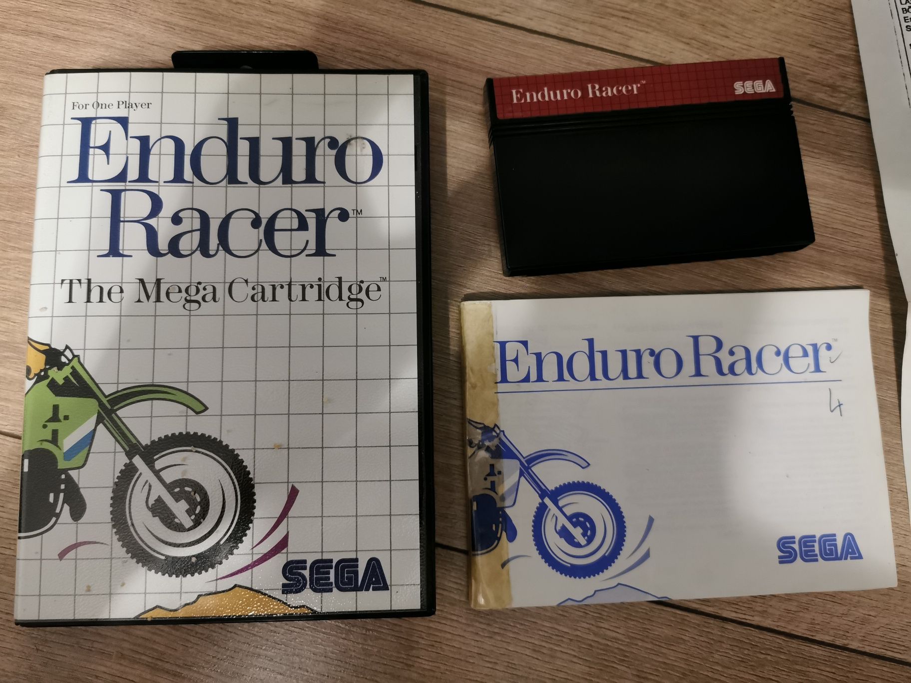 Gra, kartridż, dyskietka Enduro Racer Sega Master System