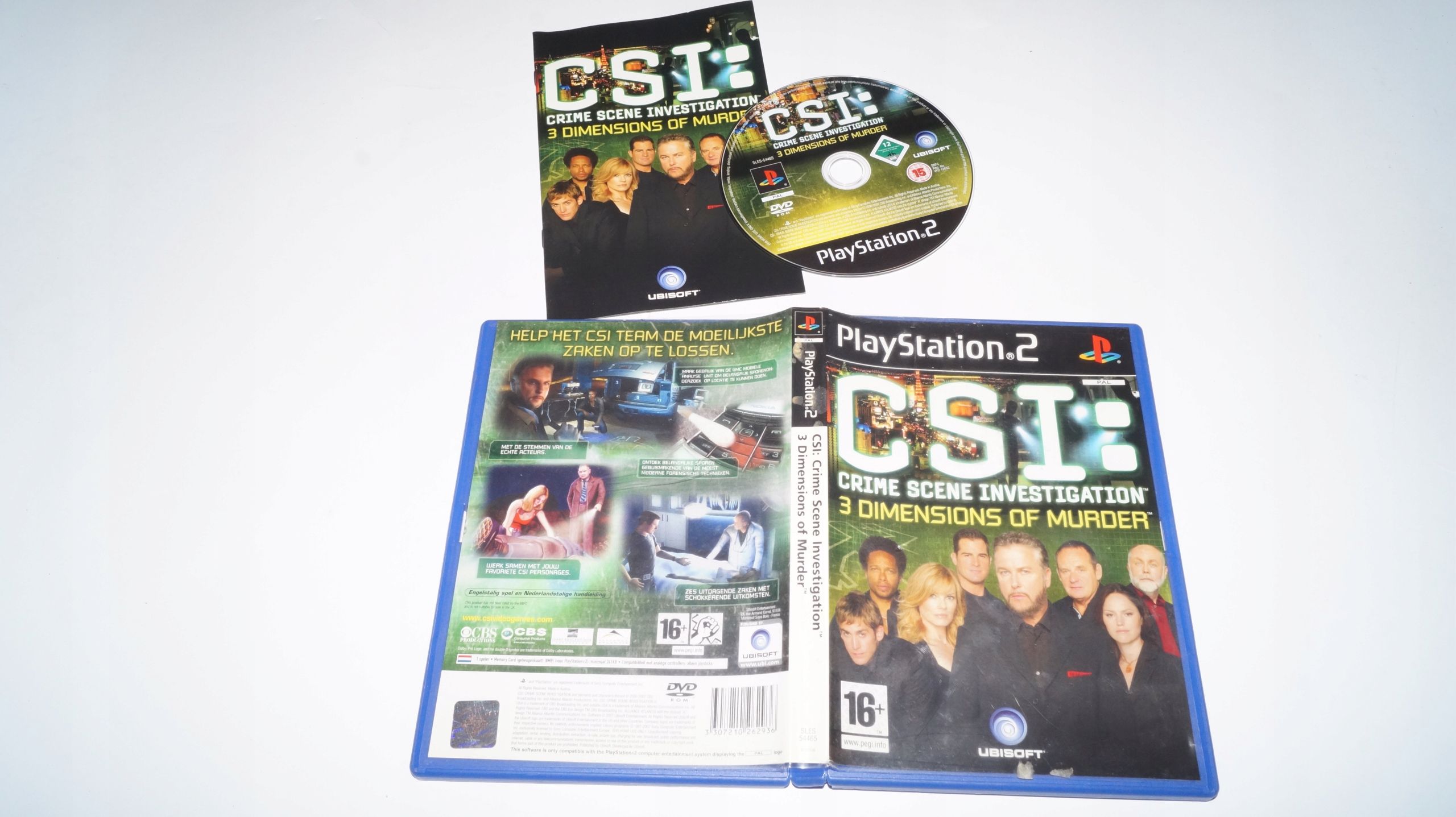 Csi: 3 Dimensions Of Murder Ps2 Gra Playstation 2