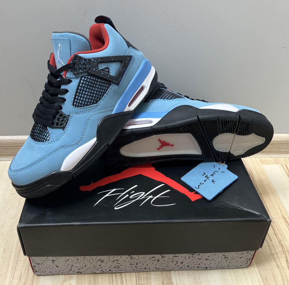 Nowe Nike Jordan 4 Retro by Travis Scott 43