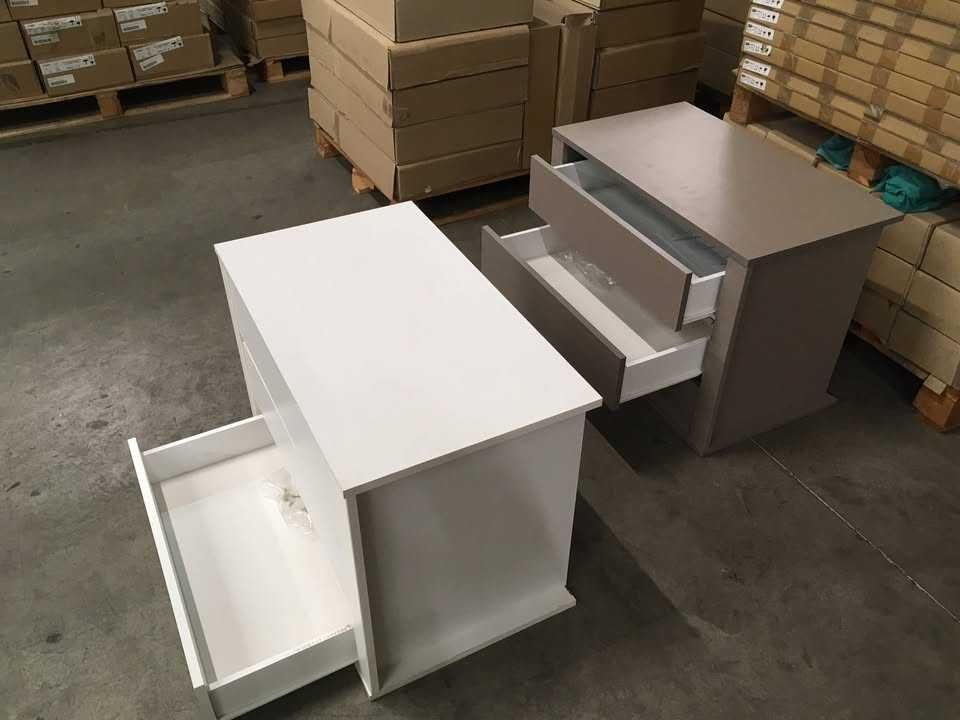Komoda 3-szuflady 75x54x44 (biała,buk lub dąb artisan) Nowa