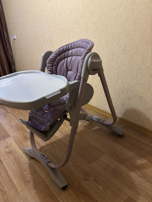 Стільчик для годування chicco повністю справний багатофункціональний