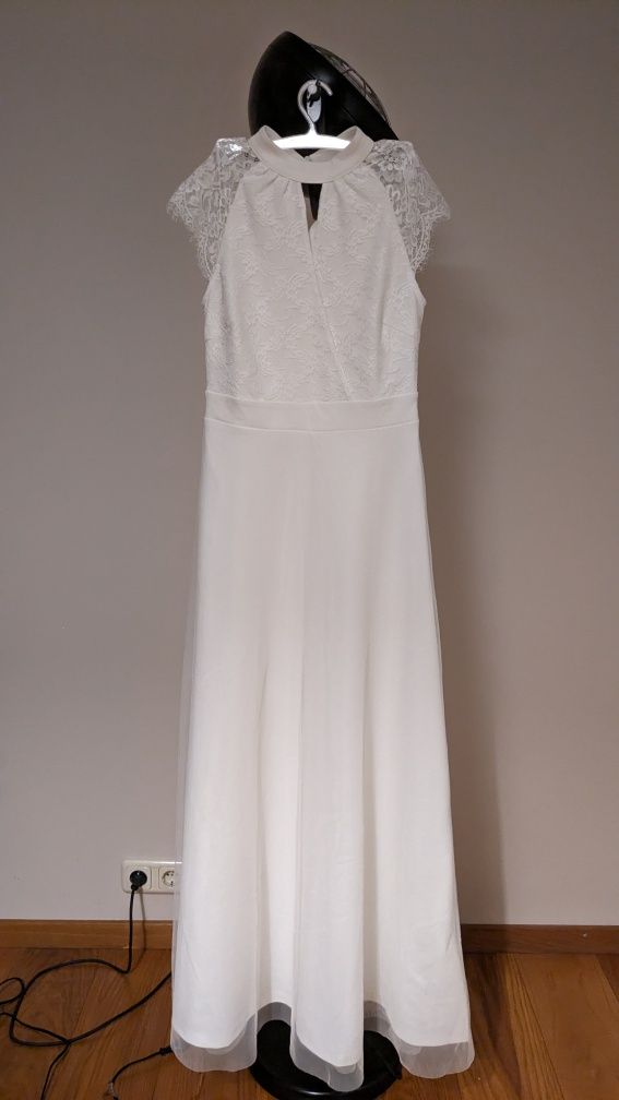 Suknia ślubna biała rozmiar XS