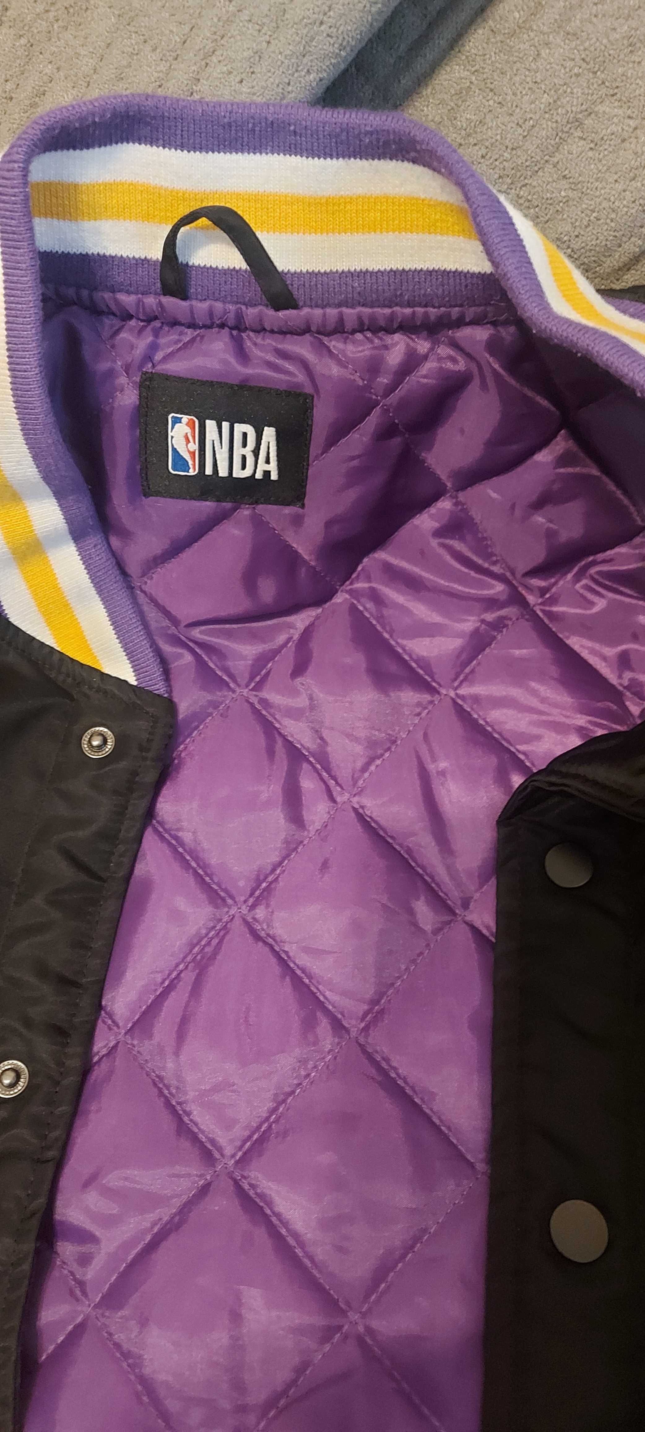 Kurtka męska bomberka  Lakers r. S