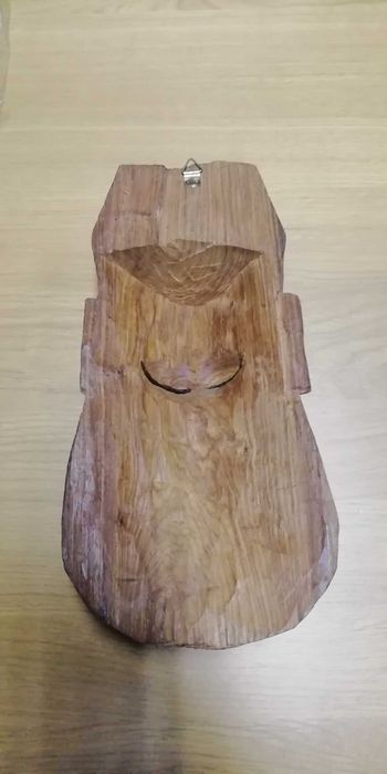 Cara Africana de madeira