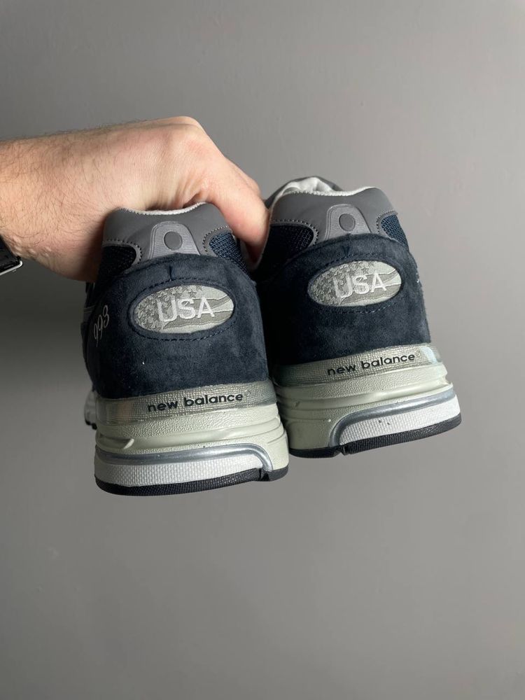 Кросівки Чоловічі New Balance 993 Blue Grey White 36-45 люкс