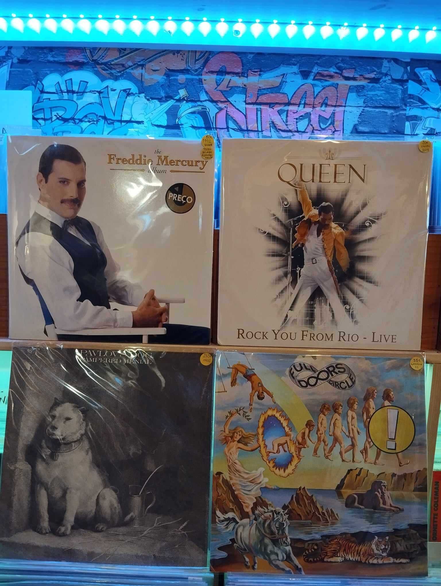 Vinil - Freedie M.Queen,Doors,G.Michael,Cocteau T,Cramps,Clash