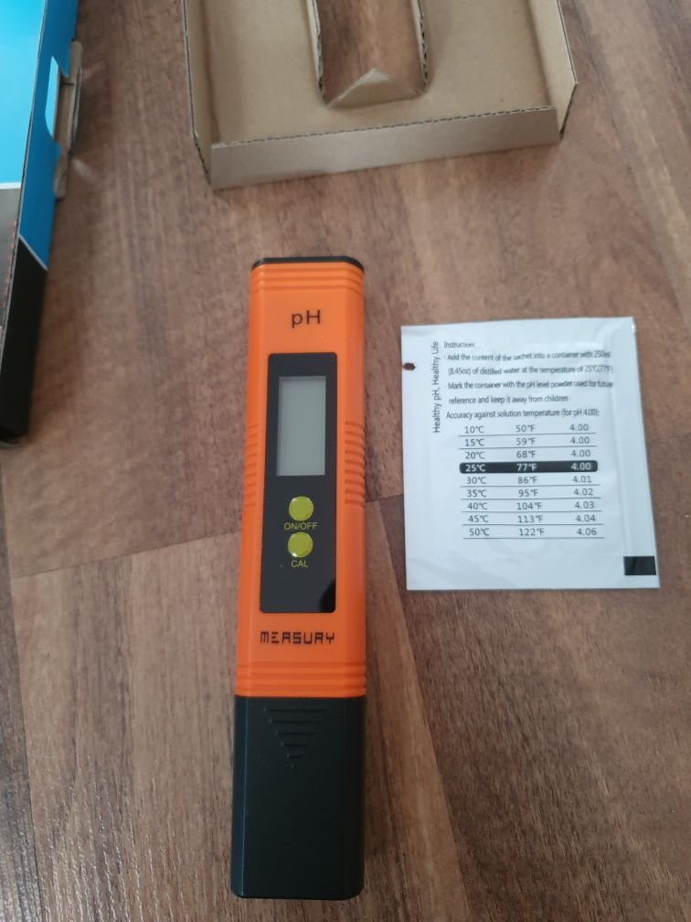 Miernik  Tester jakości  twardośći wody  TEMP OSMOZA