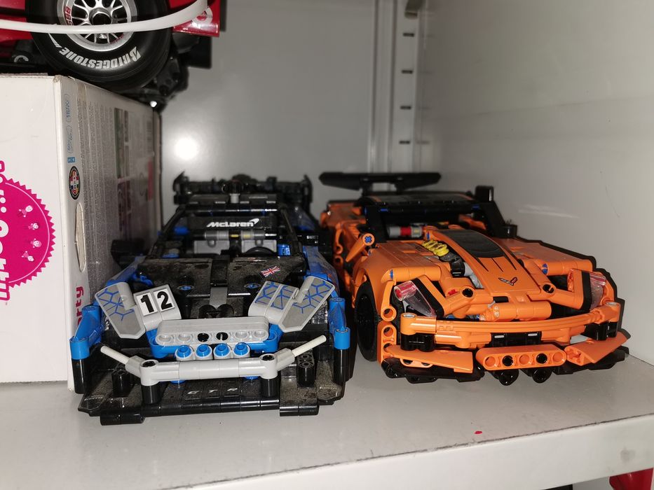 Lego technic 2 zestawy 42123 Mclaren Senna GTR + 42093 corvette ZR1