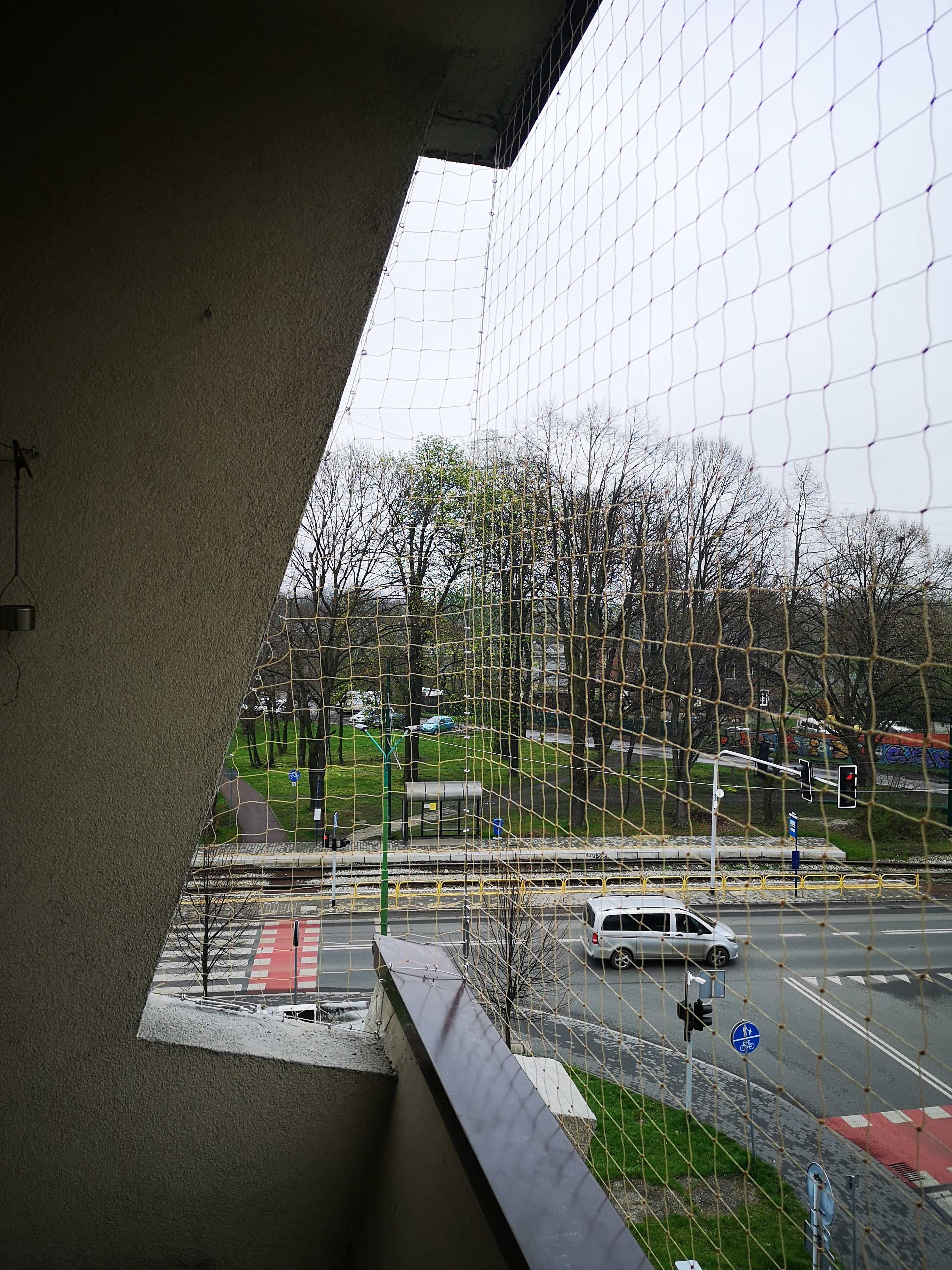 Siatka dla kotów na balkon. Krótkie terminy.