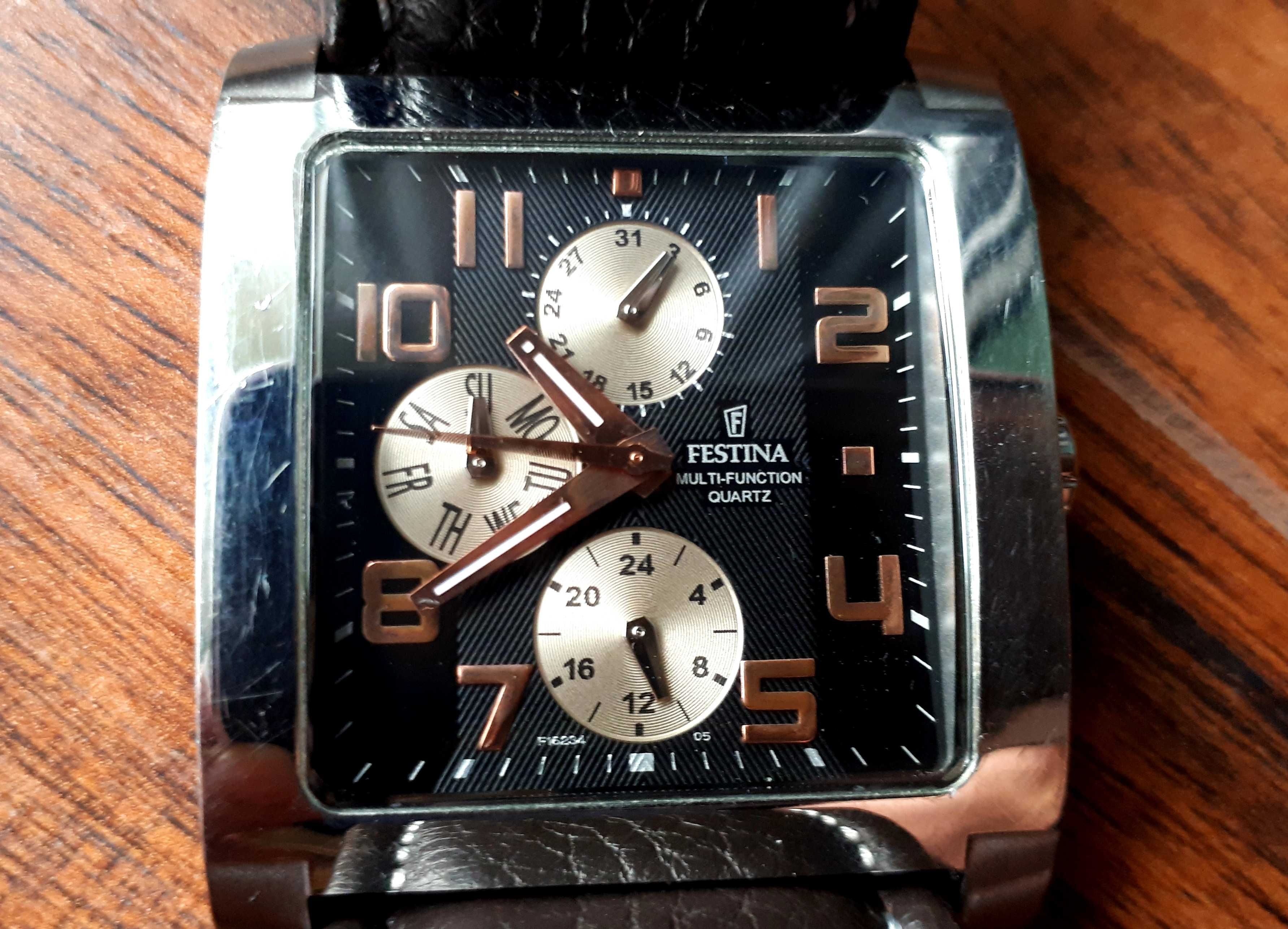 Zegarek męski Festina F 16235 - kostka