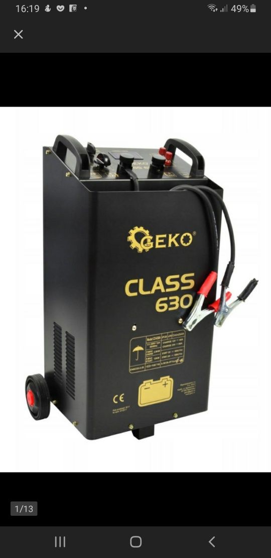 Prostownik class 630 12/24 v
