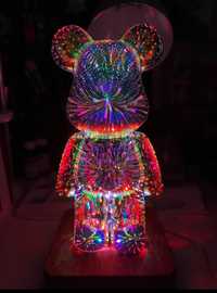 Lampka Miś 3D, niedźwiadek, prezent dla dzieci, ozdoba, dekoracja