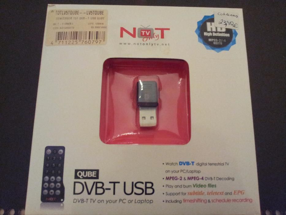 Not only TV - pen para ver televisão no PC