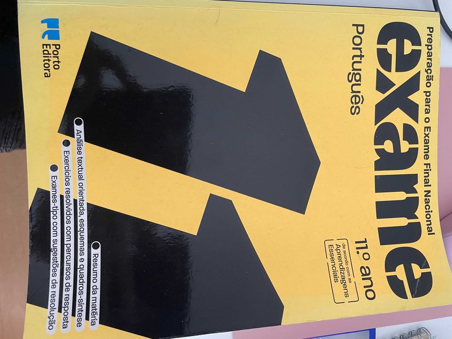 Livro Preparação Exame Final Nacional  11o ano -  Português