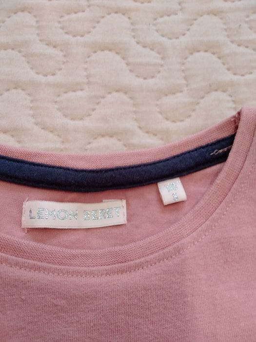 Tunika/Sukienka w koniki dla dziewczynki, marki Lemon Beret, roz. 110