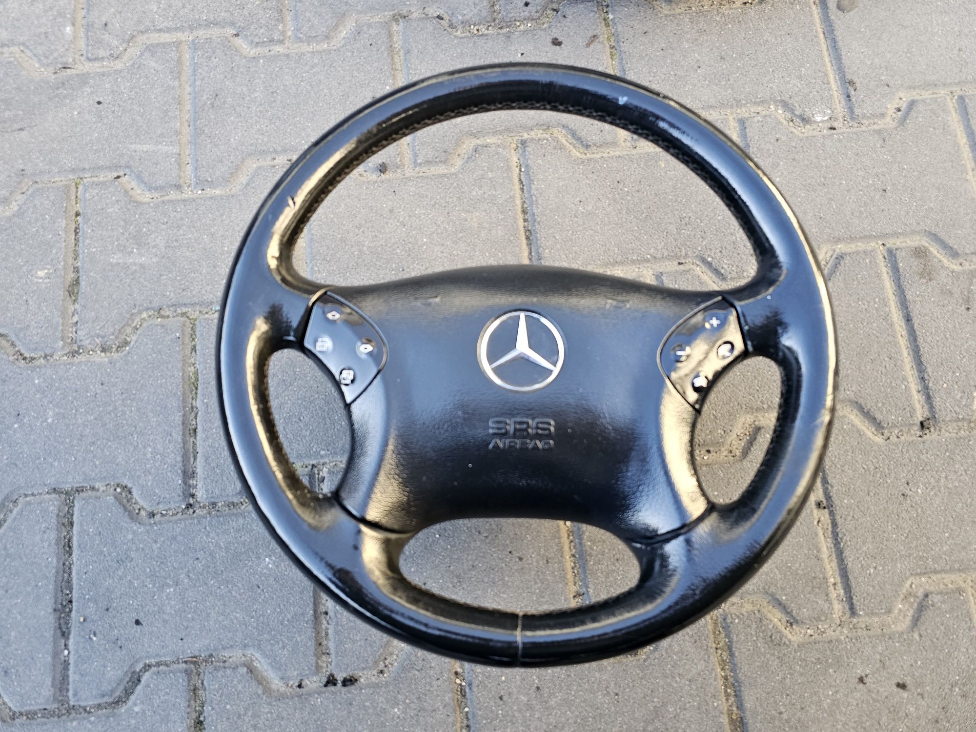 Kierownica Mercedes-Benz C klasa W203 Skóra