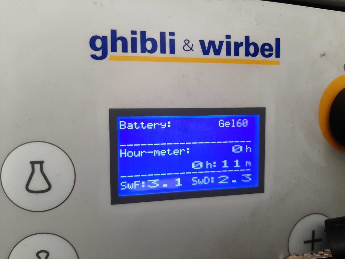 Szorowarka zbierająca GHIBLI & WIRBEL RANGER R115 FD85 CHEM – 2023