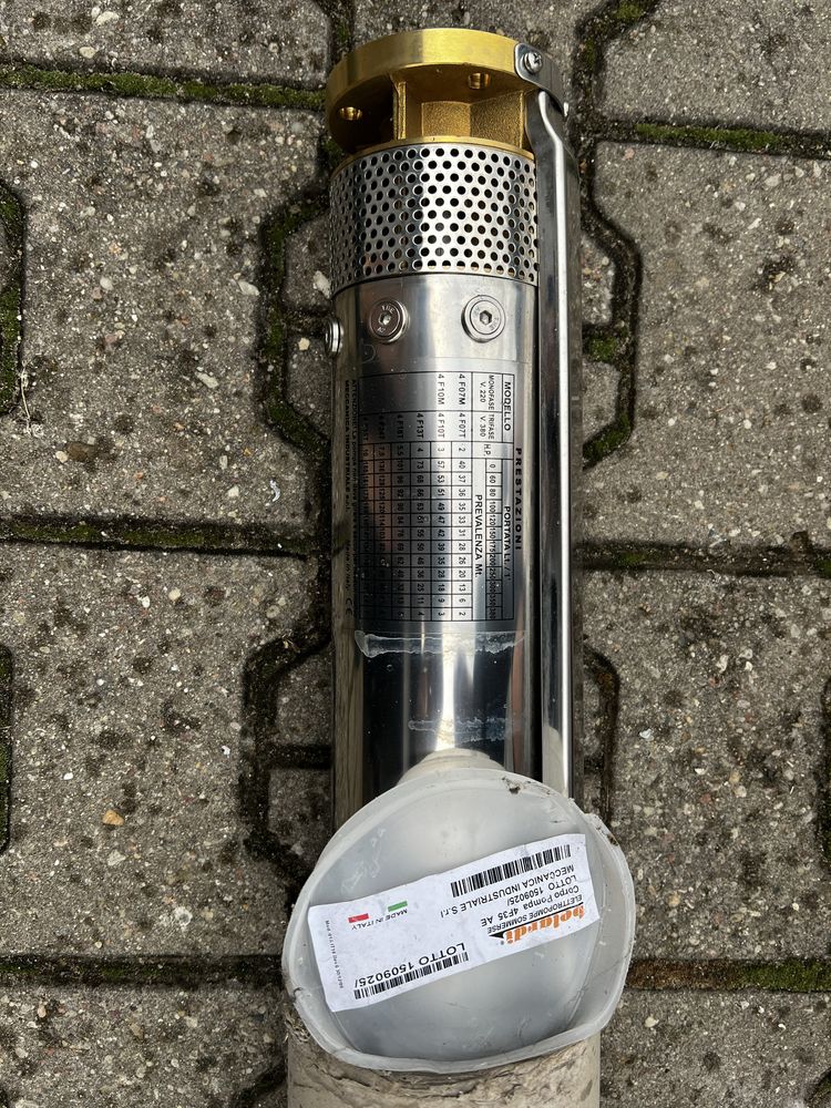 Pompa głębinowa 4F35 Belardi Sumoto 7,5kW