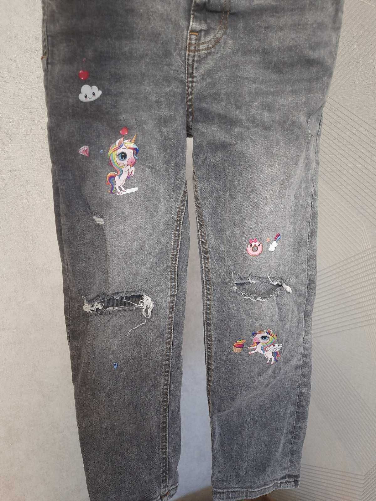 Стильні джинси на дівчинку