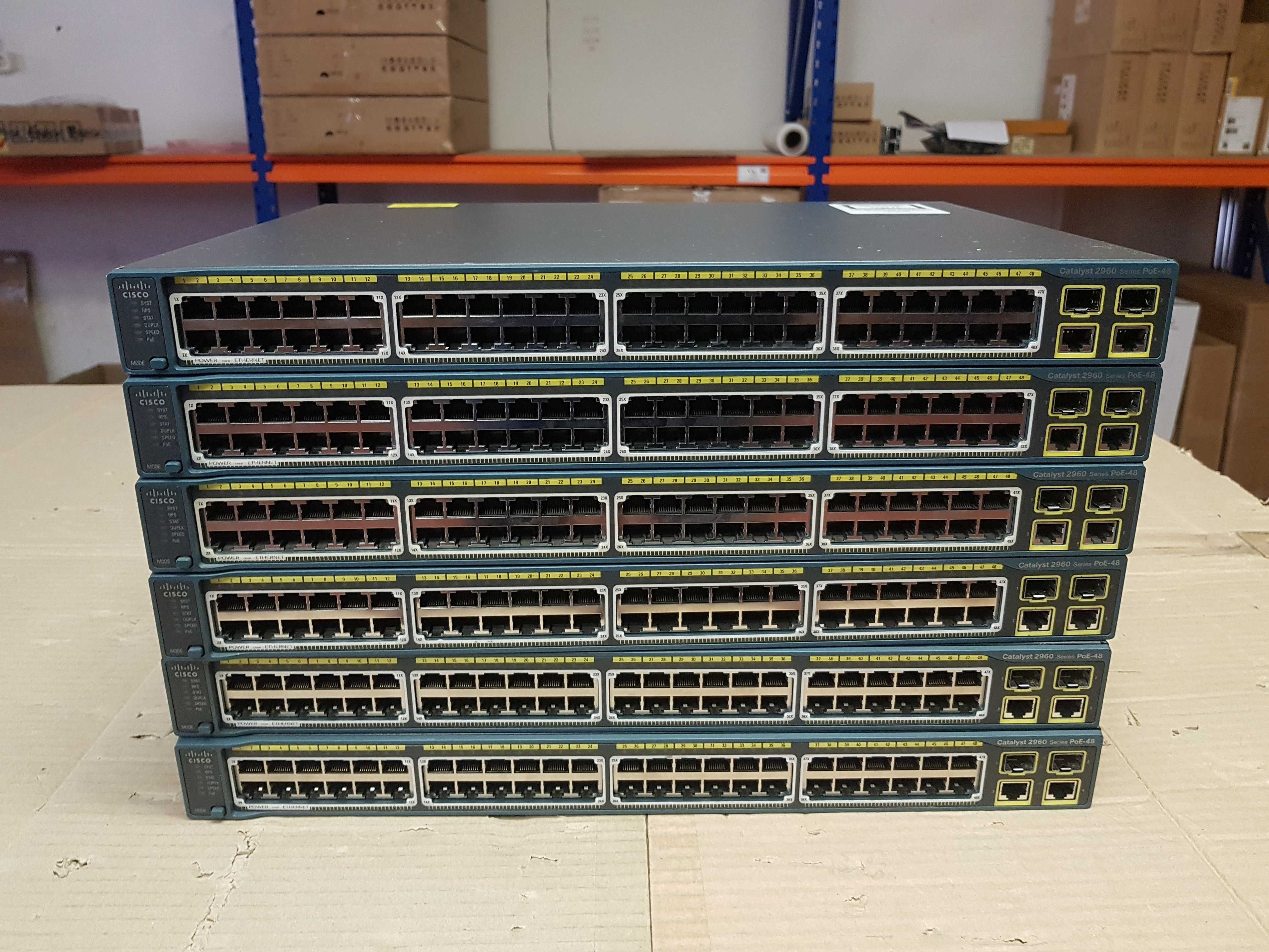 Комутатор Cisco WS-C2960-48PST-L