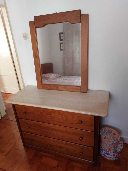 Mobília de quarto casal usada