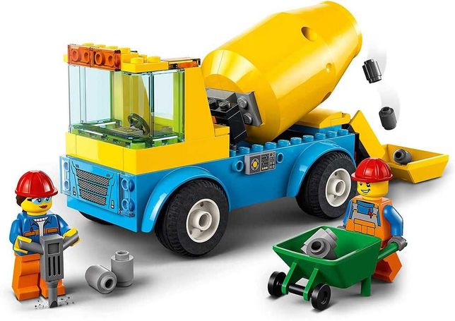 Lego City 60325 Camião Betoneira - NOVO