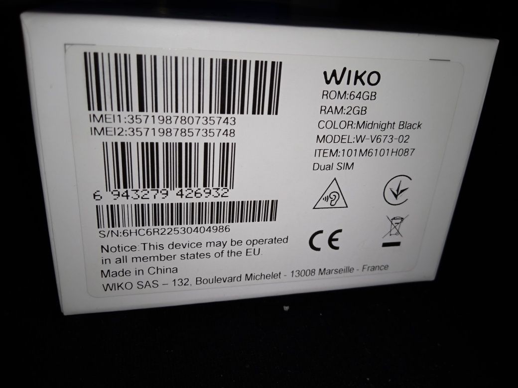 Продам Смартфон Wiko T10 и мини пылесос для машины
