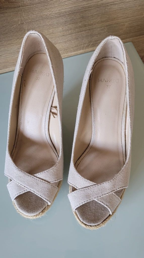 Koturny espadryle mango 37 buty na lato